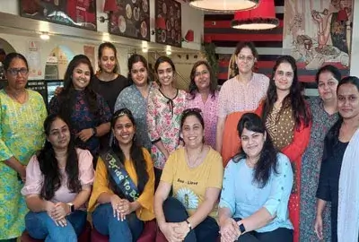 Sampark E-polyclinic Bidding farewell to our colleague.