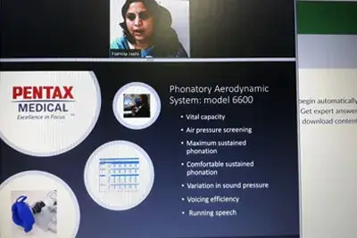 Dr. Namita Joshi, Presentation Sampark E-polyclinic