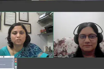 Dr. Namita Joshi, Presentation Sampark E-polyclinic